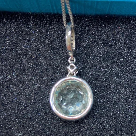 Beautiful Green Amethyst Pendant Necklace - Picture 3 of 6